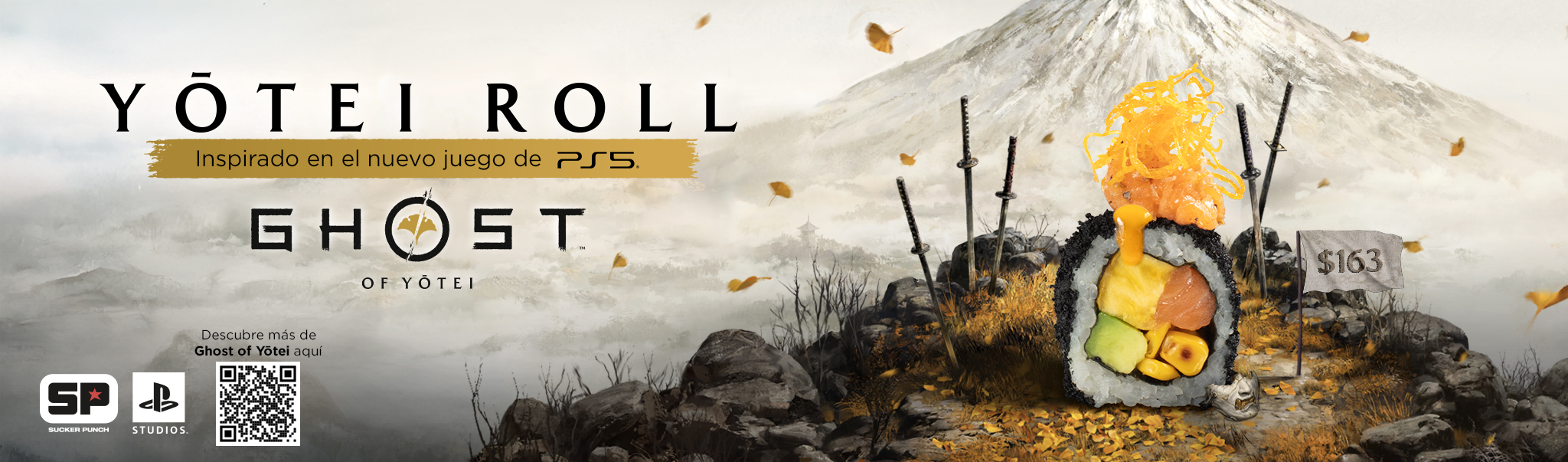  Ghost of Yōtei ha llegado a SushiRoll